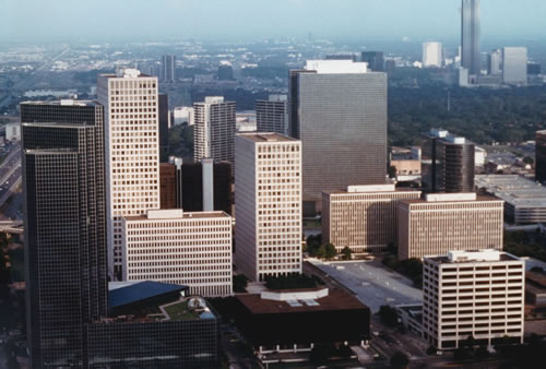 Film Festival Houston Skyline